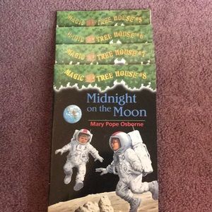 Four Magic Tree House Books